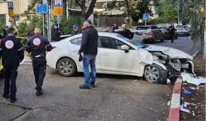 זירת הפיגוע ליד בסיס חיל הים בחיפה | צילום: תיעוד מבצעי מד"א