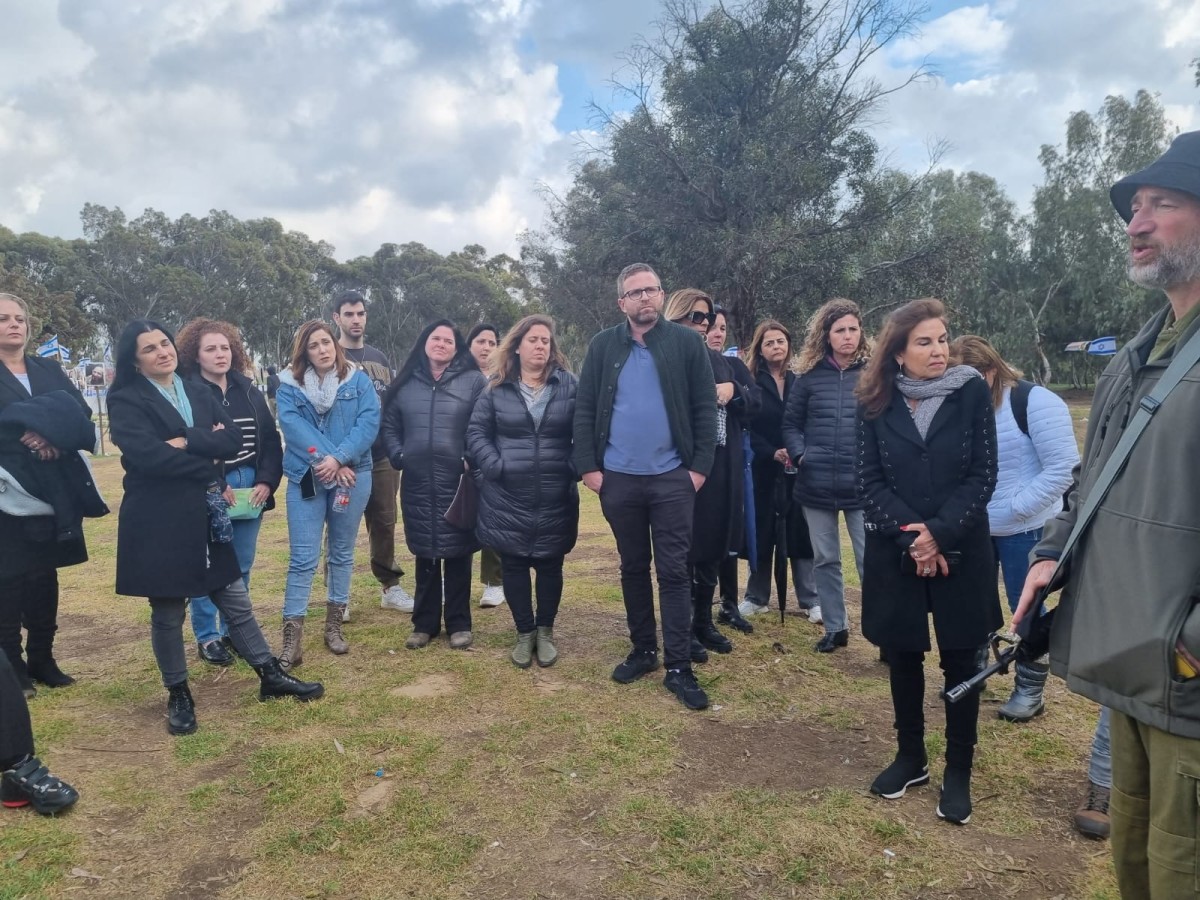 מנהלי בתי הספר בקרית אתא בביקור בעוטף | צילום: דוברות העירייה