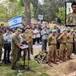 הלווייתו של סמל יוסף דסה | צילום: דוברות עיריית קרית ביאליק