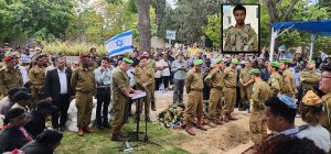 הלווייתו של סמל יוסף דסה | צילום: דוברות עיריית קרית ביאליק