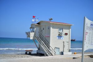 תחנת ההצלה החדשה בחוף נאות בקרית חיים | צילום: ראובן כהן, דוברות עיריית חיפה