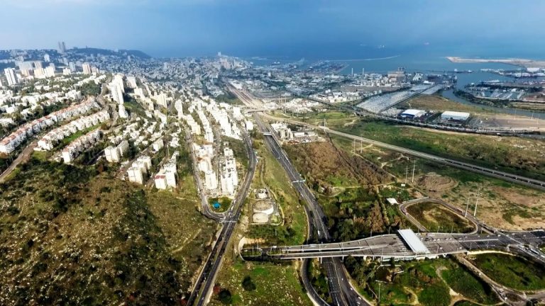 כביש דורי | צילום: ניר בלזיצקי, דוברות עיריית חיפה